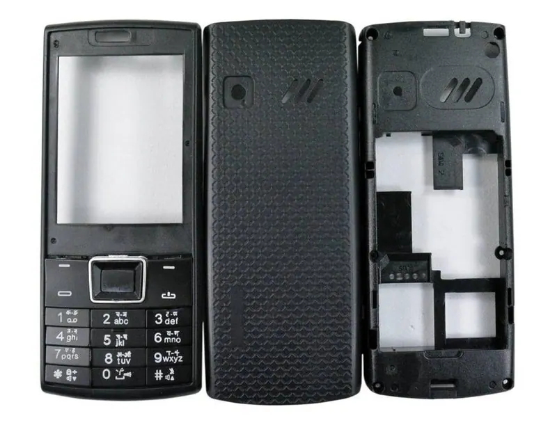 Full Body Housing for Micromax X270 - Black — image 1