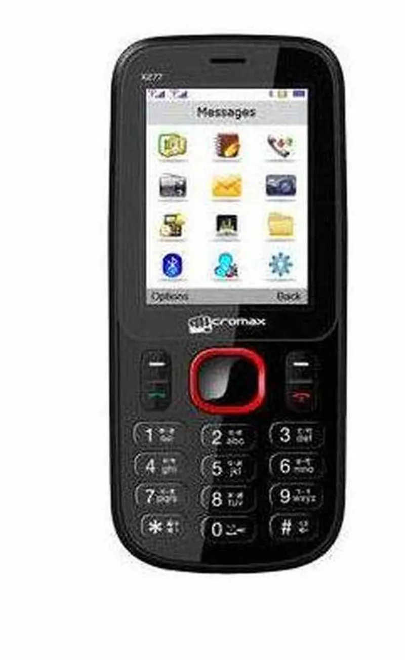 Full Body Housing for Micromax X277 - Red — image 1