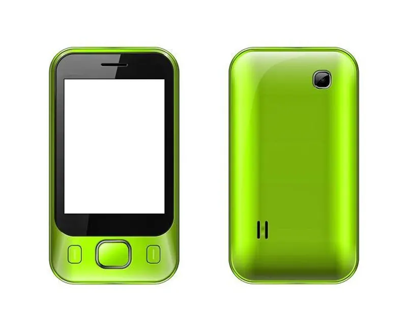 Full Body Housing for Micromax X335 - Green — image 1