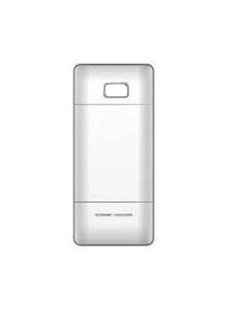 Back Panel Cover for Micromax X368 - Grey — image 1