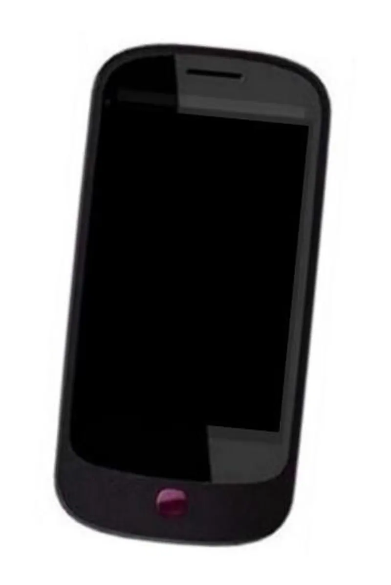 LCD Frame Middle Chassis for Micromax X550 Qube - Black — image 1