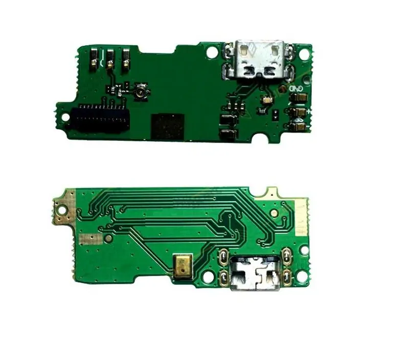 Charging Connector Flex / PCB Board for Micromax Canvas 1 — image 1