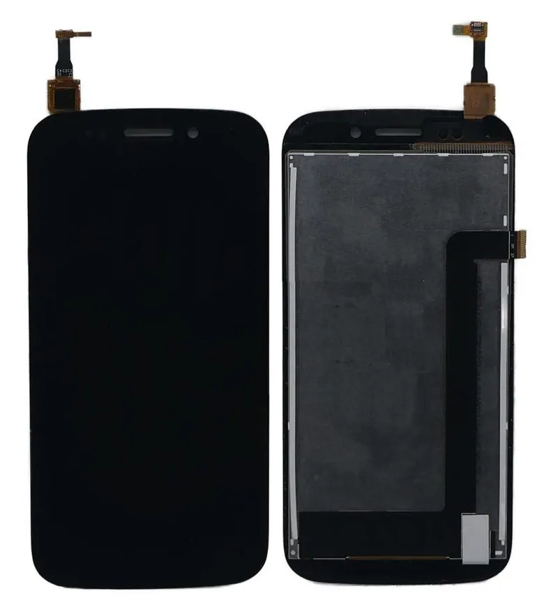 Display for Micromax Canvas 4 A210 - Black (Combo Folder) — image 1