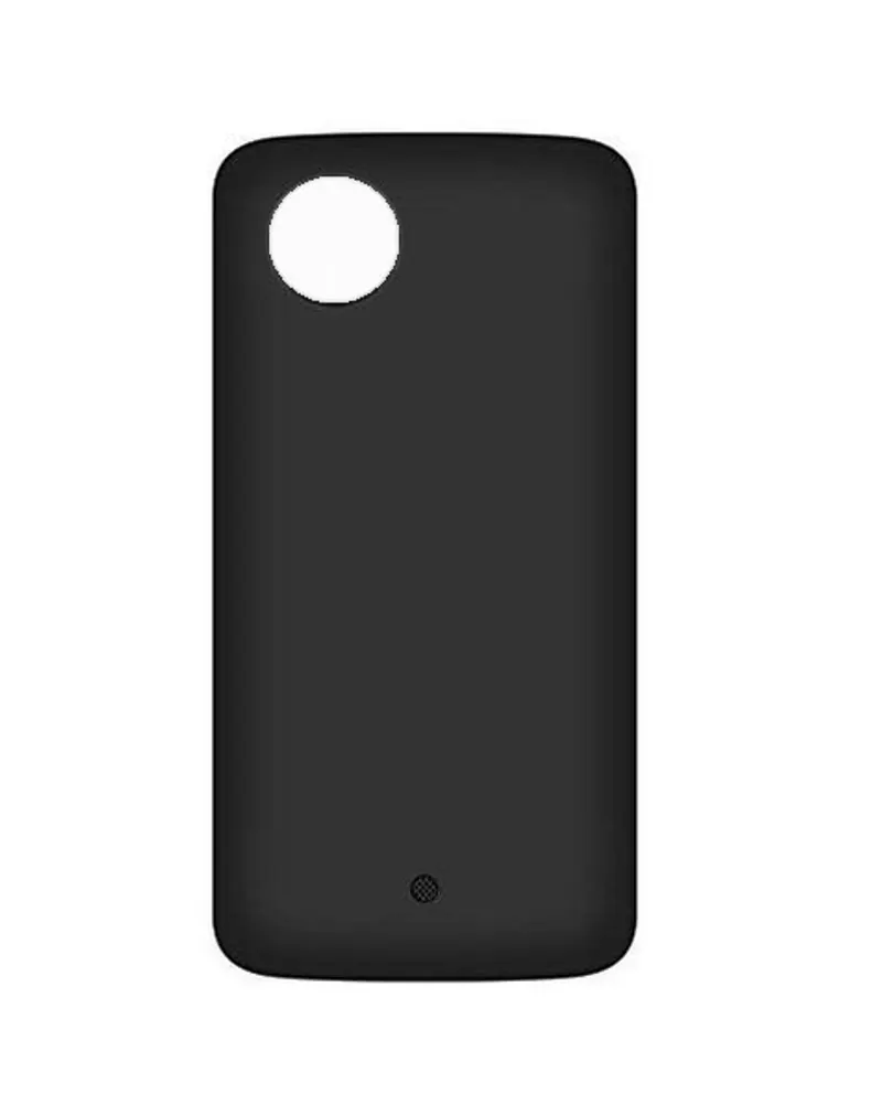 Back Panel Cover for Micromax Canvas A1 AQ4502 - Black — image 1