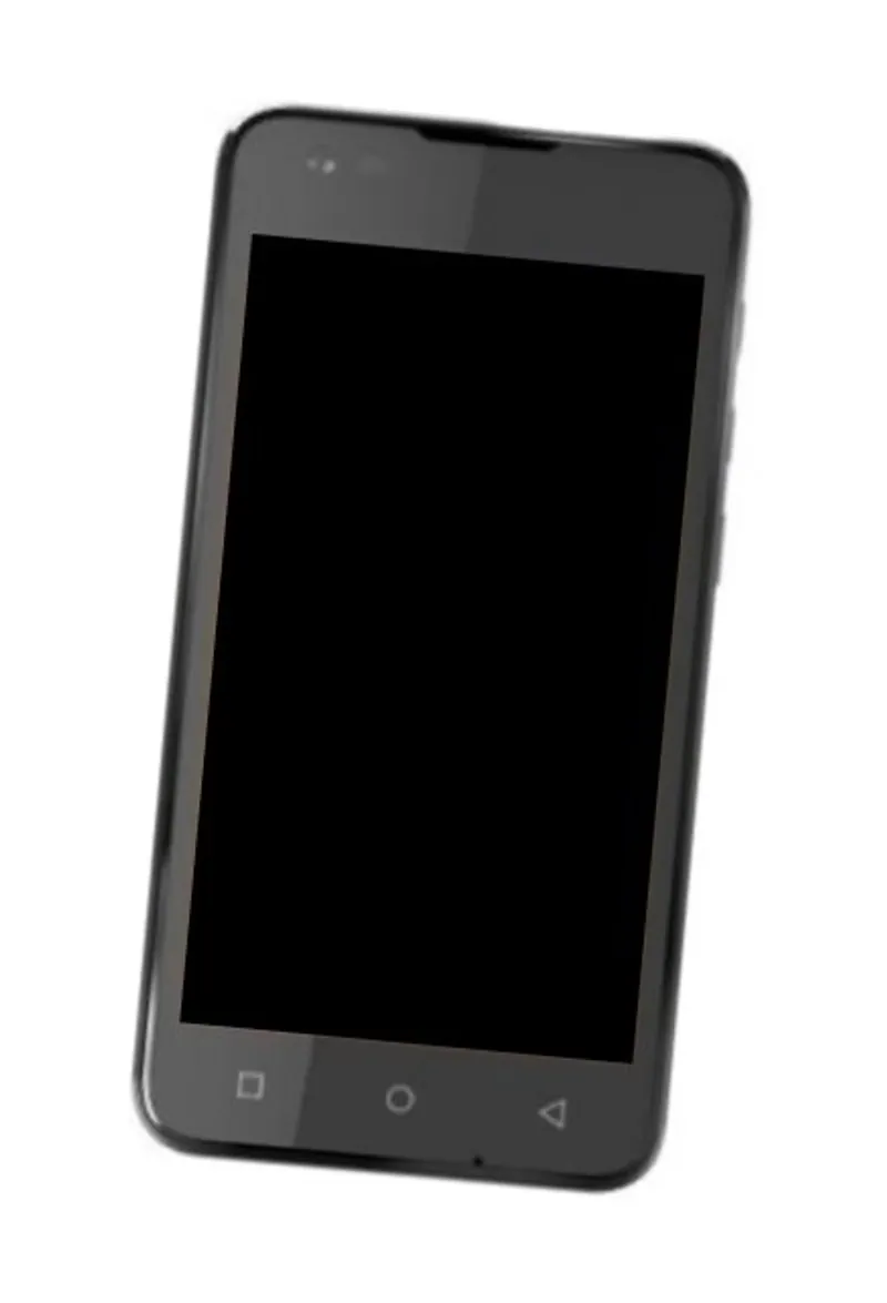 LCD Frame Middle Chassis for Micromax Canvas Blaze 4G Q400 - Black — image 1