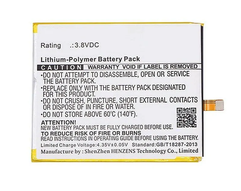 Battery for Micromax Canvas Fire 4G Plus Q412 — image 1