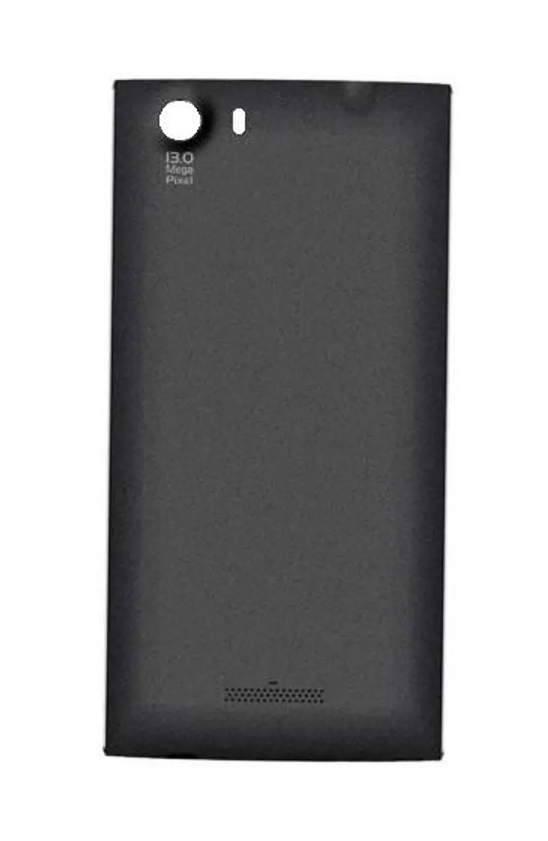 Back Panel Cover for Micromax Canvas Play 4G Q469 - Black — image 1