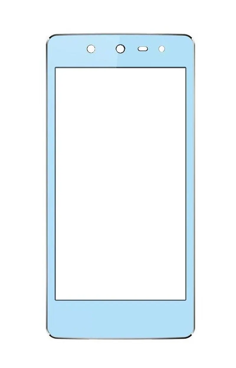 Front Glass for Micromax Canvas Selfie 3 Q348 - Blue — image 1