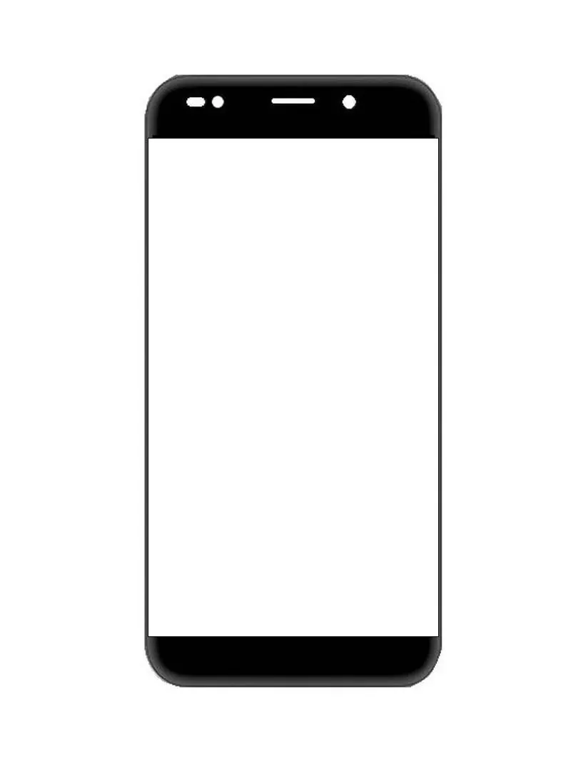 Front Glass for Micromax Canvas Selfie 3 Q460 - Blue — image 1