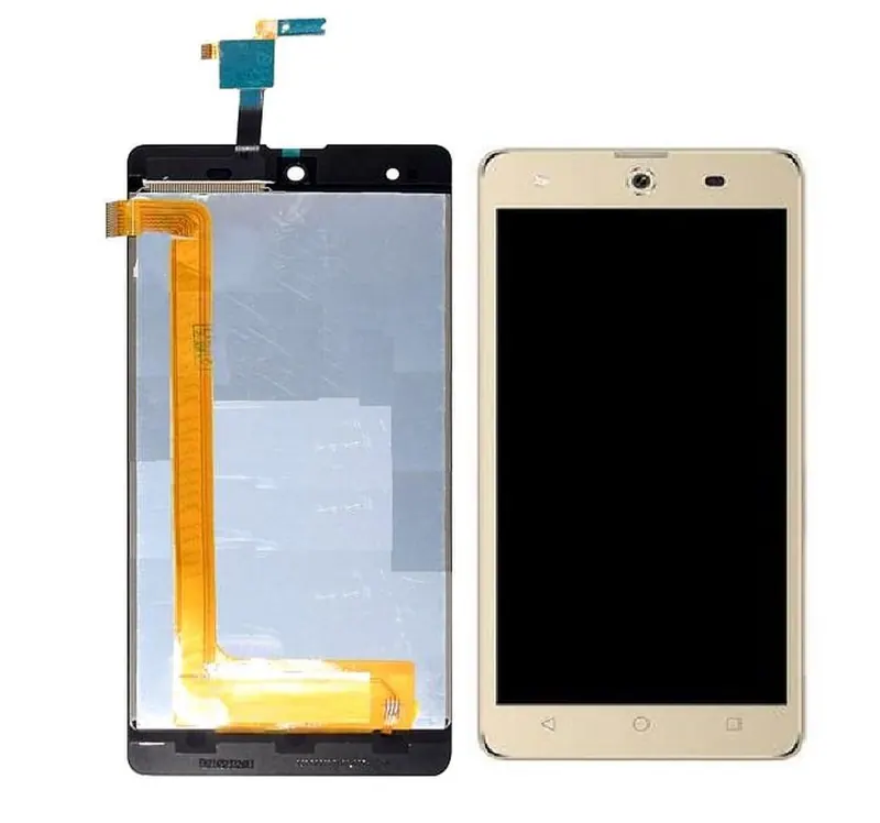 Display for Micromax Canvas Selfie 4 Q349 - Gold (Combo Folder) — image 1