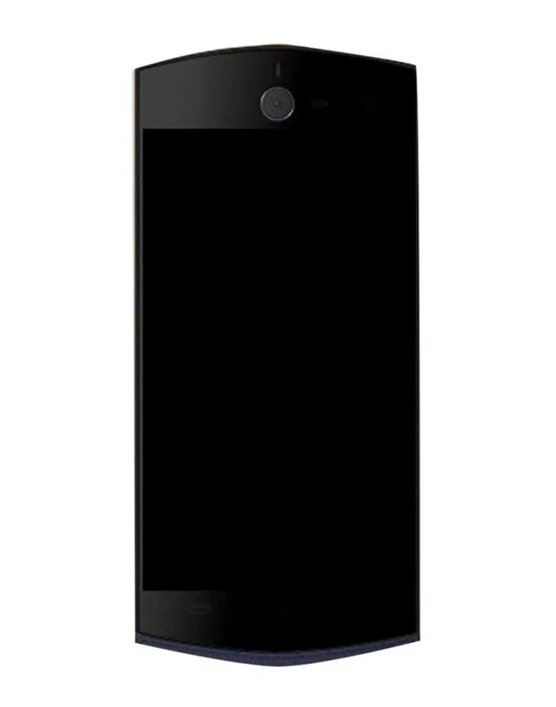LCD Frame Middle Chassis for Micromax Canvas Selfie A255 - Blue — image 1