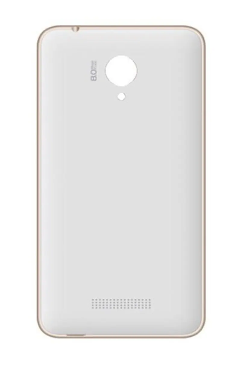 Back Panel Cover for Micromax Canvas Spark Q380 - Gold — image 1