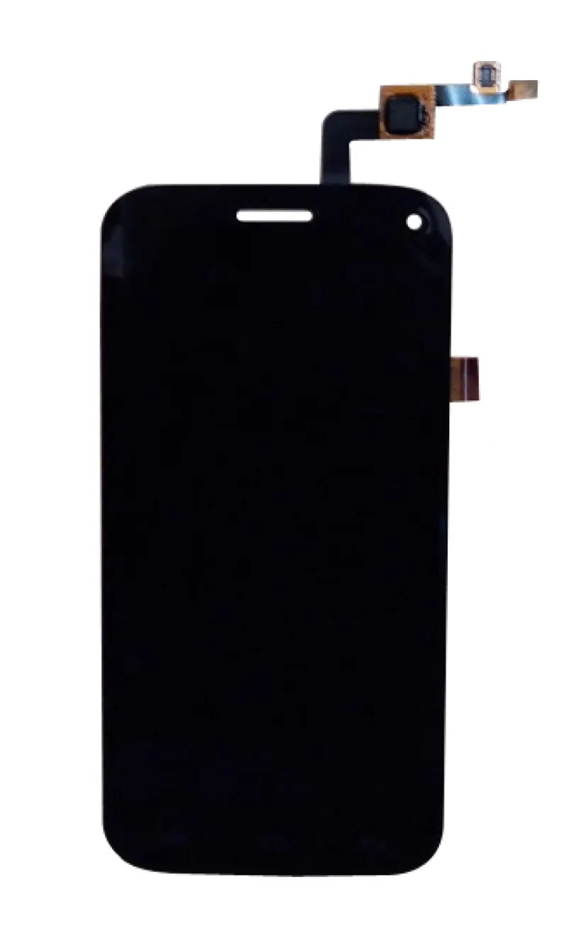 Display for Micromax Canvas Turbo Mini a200 - Blue (Combo Folder) — image 1