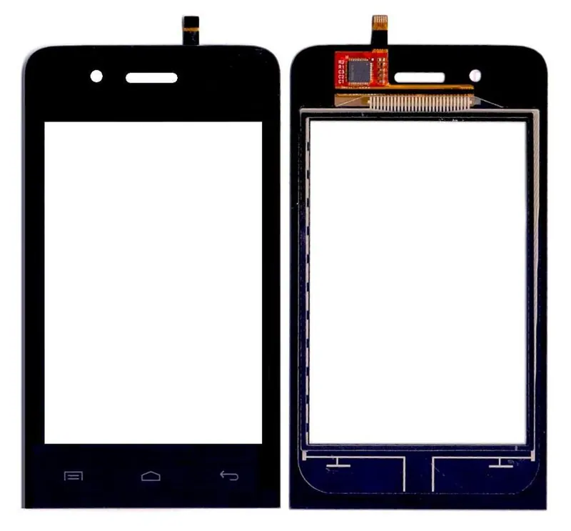 Touch Screen Digitizer for Micromax Bolt A066 - Red — image 1