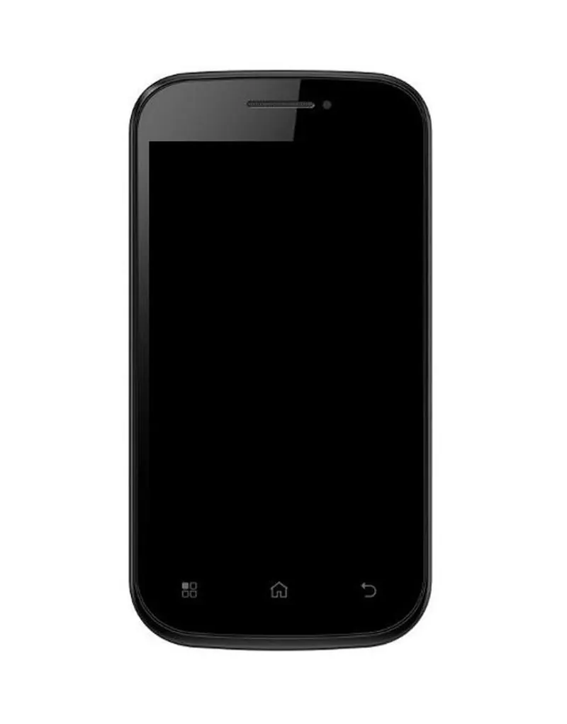 LCD Frame Middle Chassis for Micromax Bolt A35 - Black — image 1