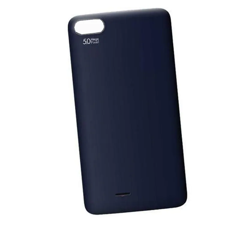 Back Panel Cover for Micromax Bolt D321 - Blue — image 1