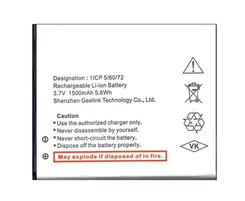 Battery for Micromax Bolt Q331 — image 1
