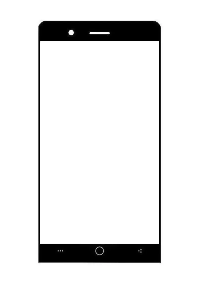 Front Glass for Micromax Bolt Q381 - Black — image 1