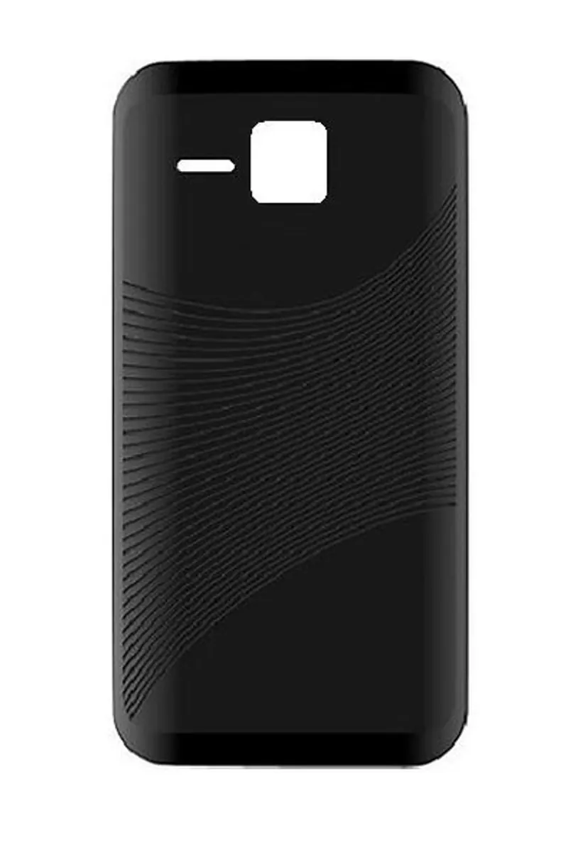 Back Panel Cover for Micromax Bolt S301 - Black — image 1