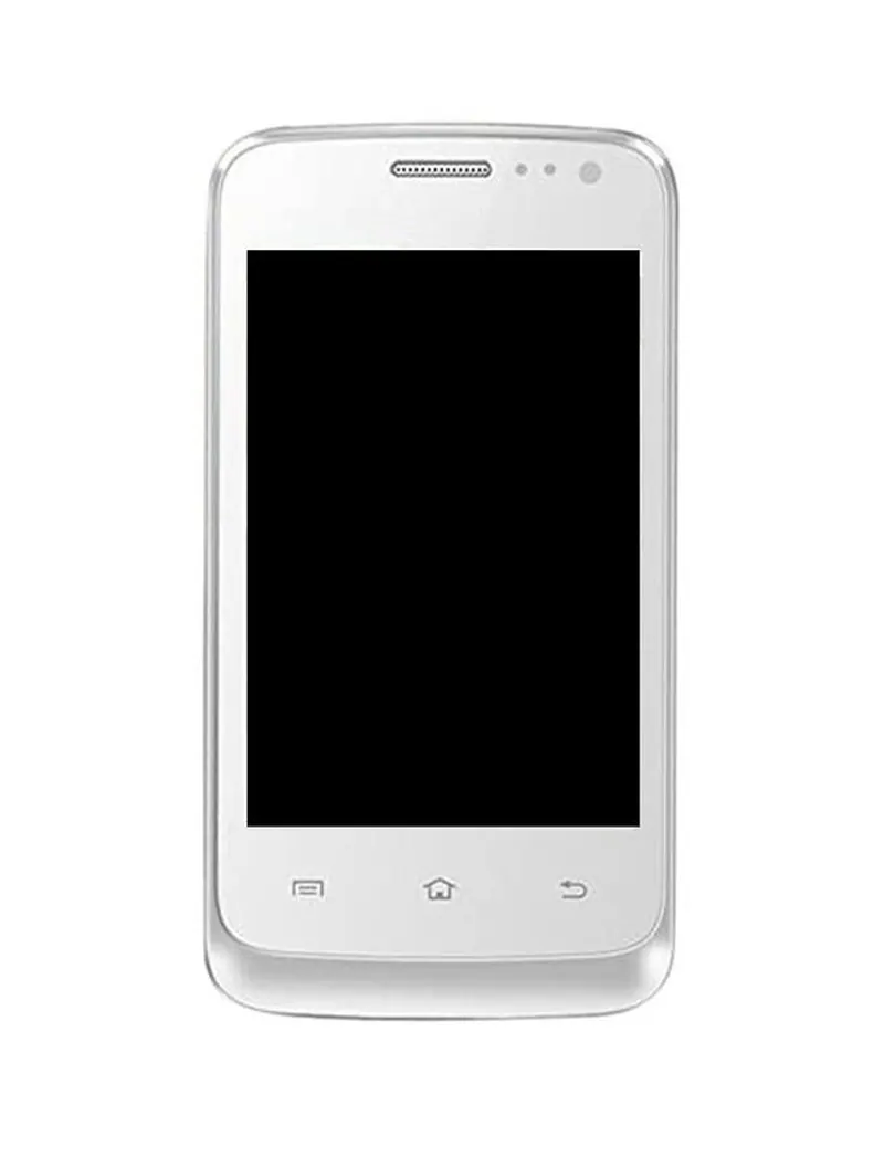 LCD Frame Middle Chassis for Celkon A15 - Black — image 1