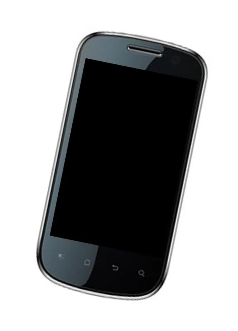 LCD Frame Middle Chassis for Celkon A19 - Black — image 1