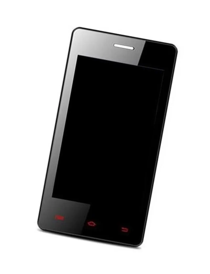 LCD Frame Middle Chassis for Celkon A403 - Red — image 1