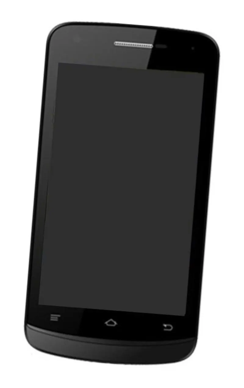 LCD Frame Middle Chassis for Celkon A43 - Blue — image 1