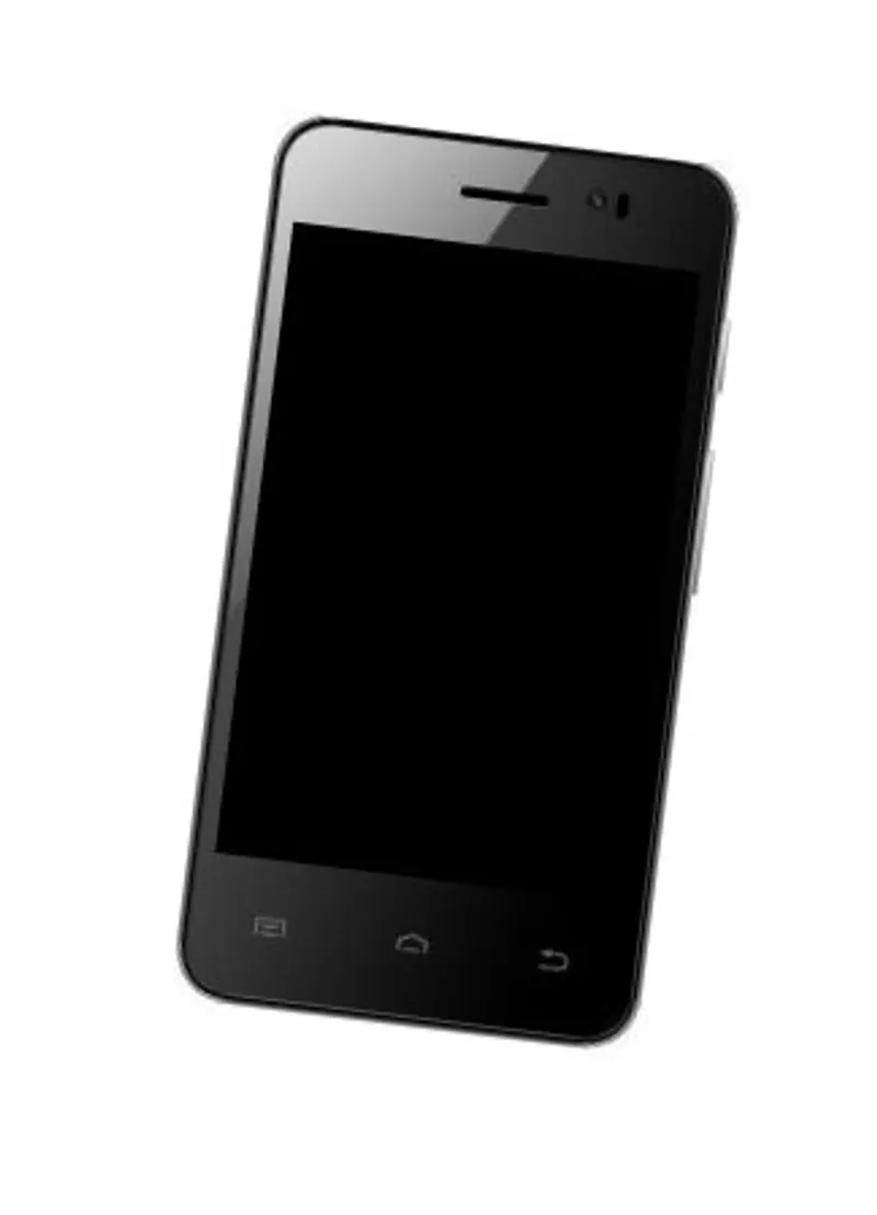 LCD Frame Middle Chassis for Celkon A64 - Black — image 1