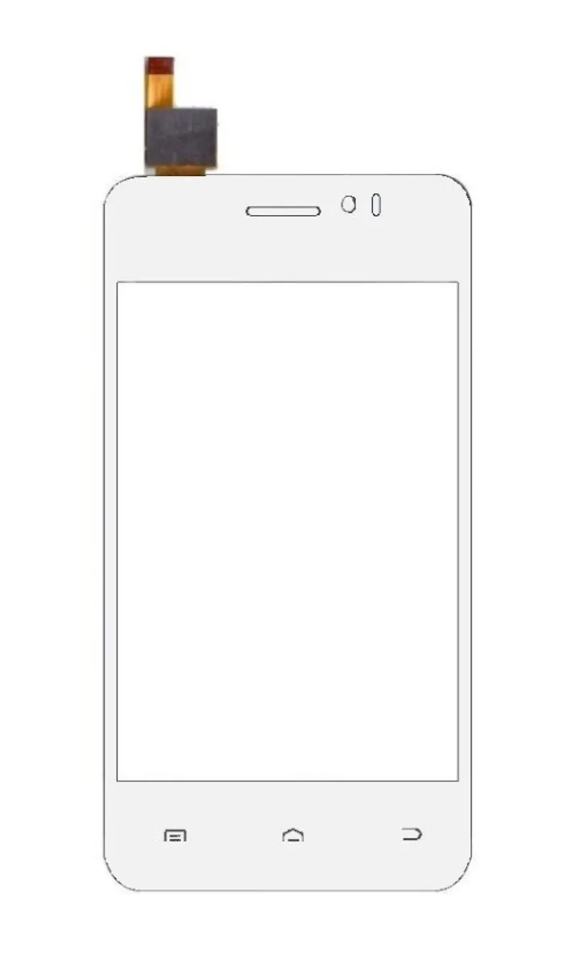 Touch Screen Digitizer for Celkon A64 - White — image 1