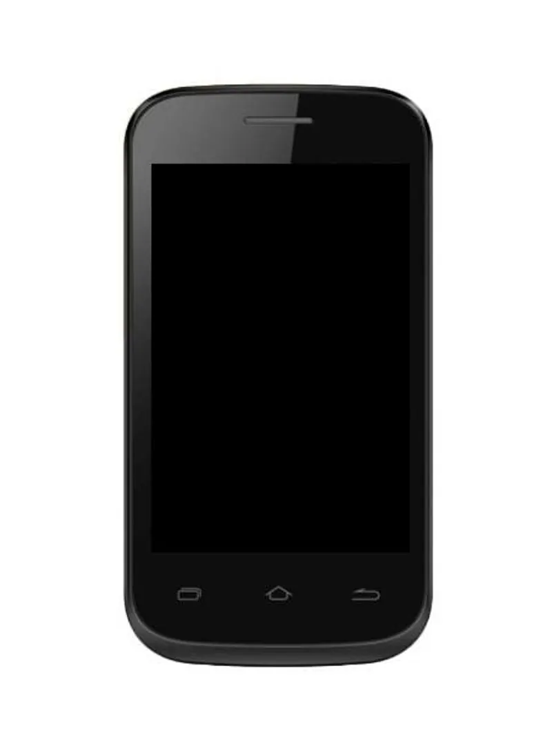 LCD Frame Middle Chassis for Celkon A86 - Black — image 1