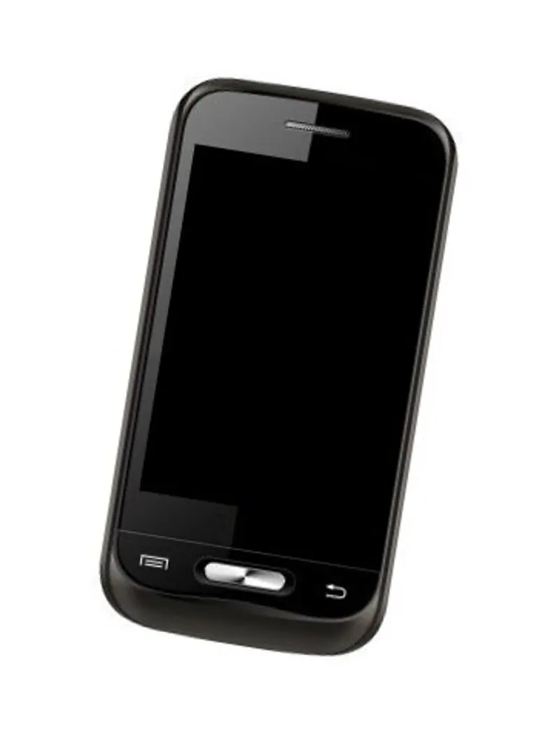 LCD Frame Middle Chassis for Celkon A9 - Black — image 1