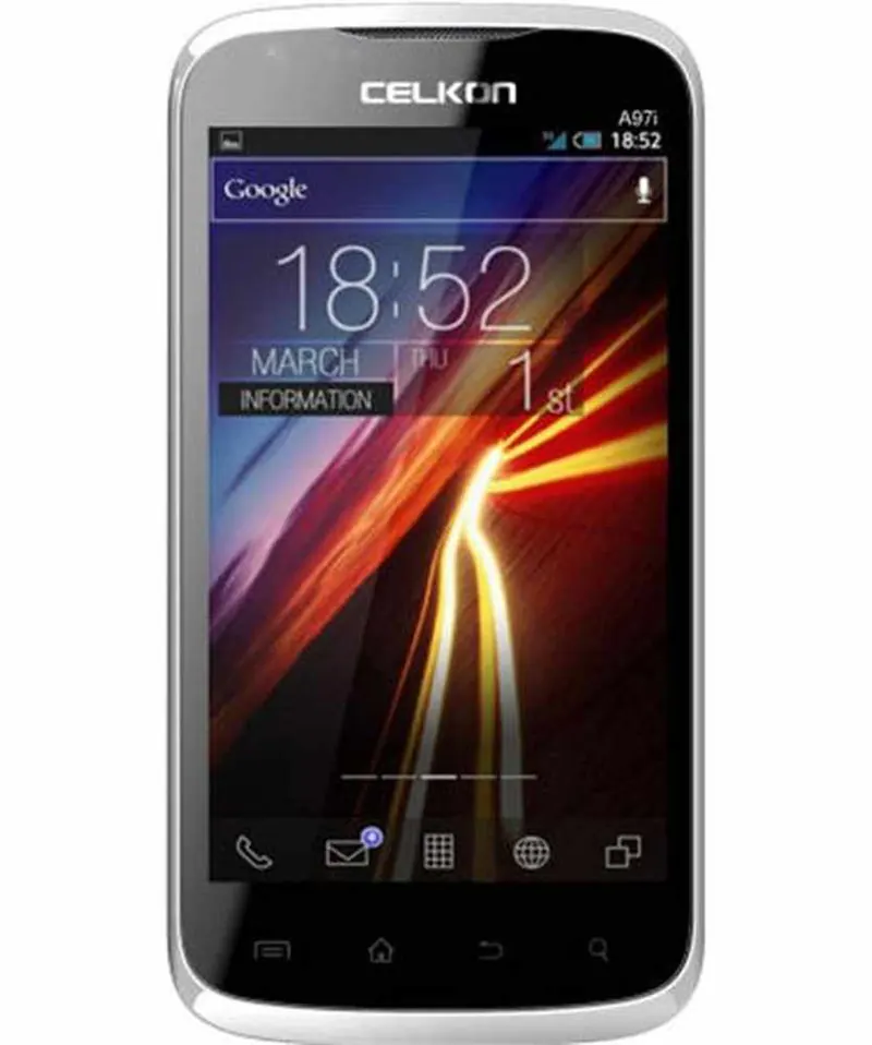 Display for Celkon A97i - Black (Combo Folder) — image 1