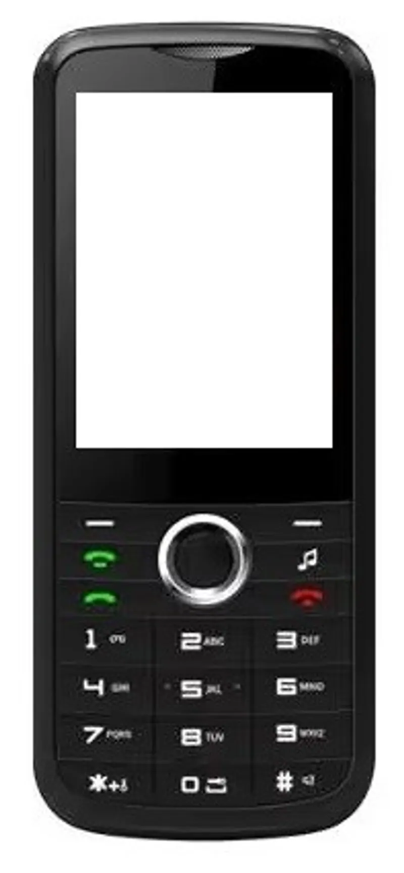 Full Body Housing for Celkon C44 Plus - Black — image 1