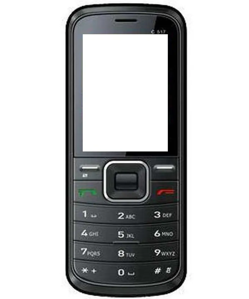 Full Body Housing for Celkon C517 - Black — image 1