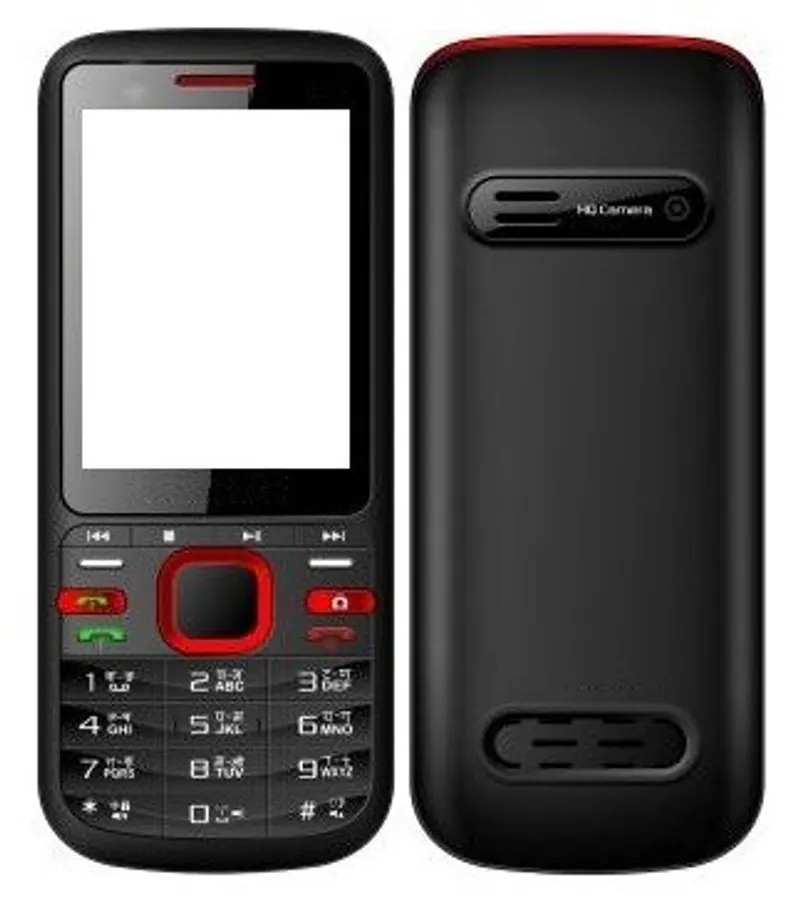 Full Body Housing for Celkon C66 Plus - Black — image 1