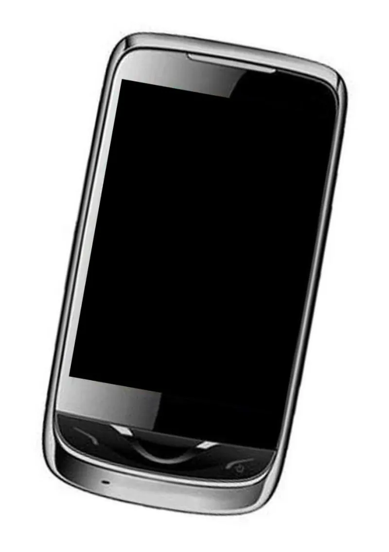LCD Frame Middle Chassis for Celkon C75 - Black — image 1