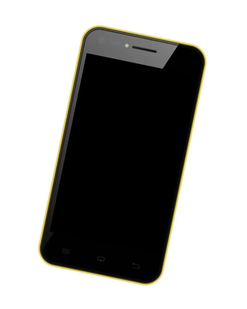LCD Frame Middle Chassis for Celkon Campus Whizz Q42 - Red — image 1