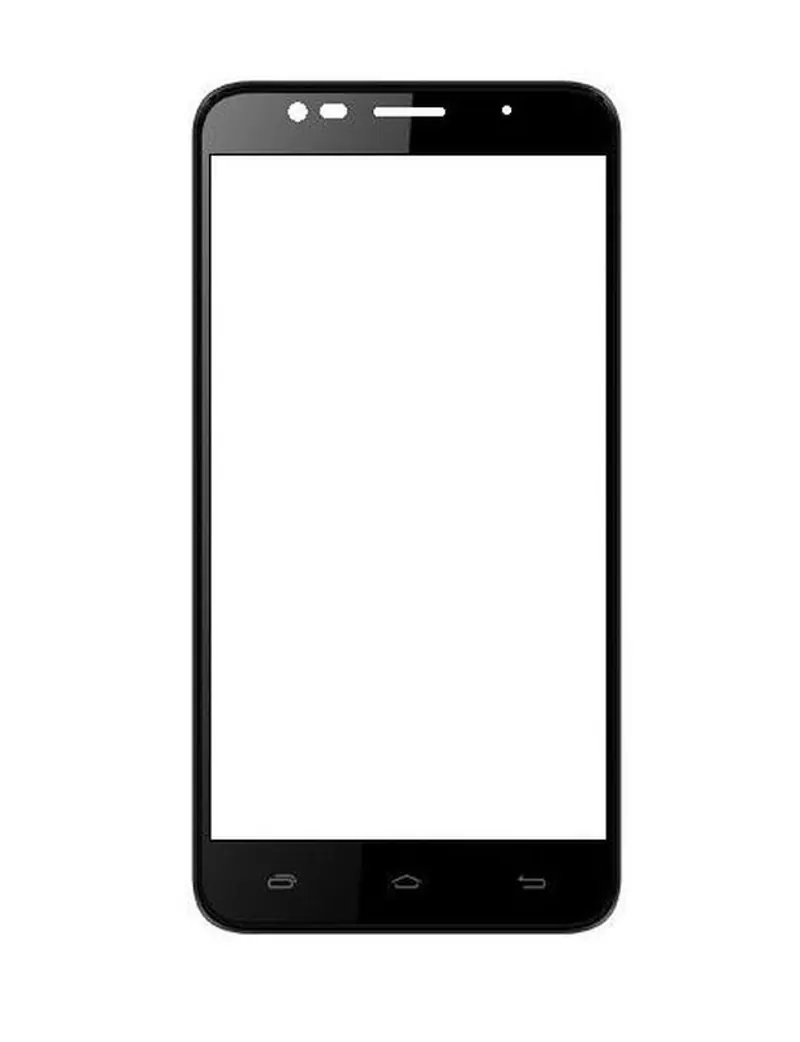 Front Glass for Celkon Millennia Epic Q550 - Black — image 1