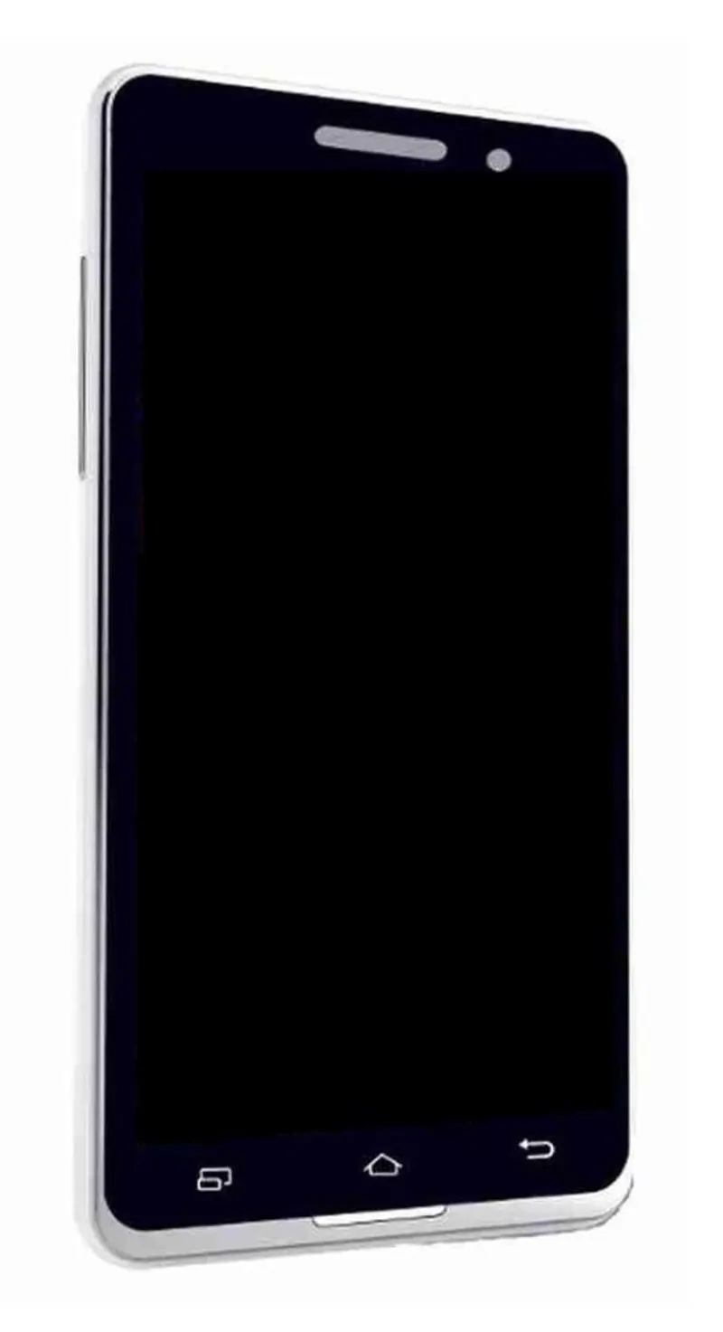 LCD Frame Middle Chassis for Celkon Monalisa 5 - Black — image 1