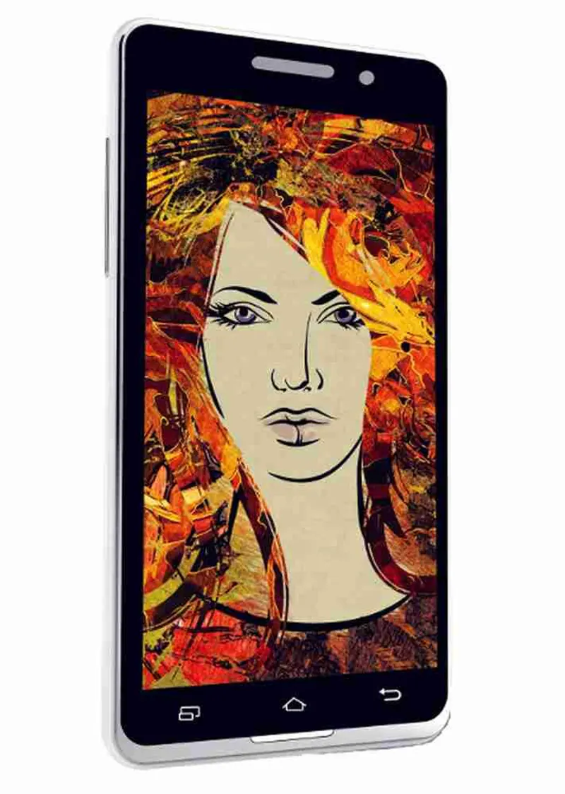 Touch Screen Digitizer for Celkon Monalisa 5 - White — image 1