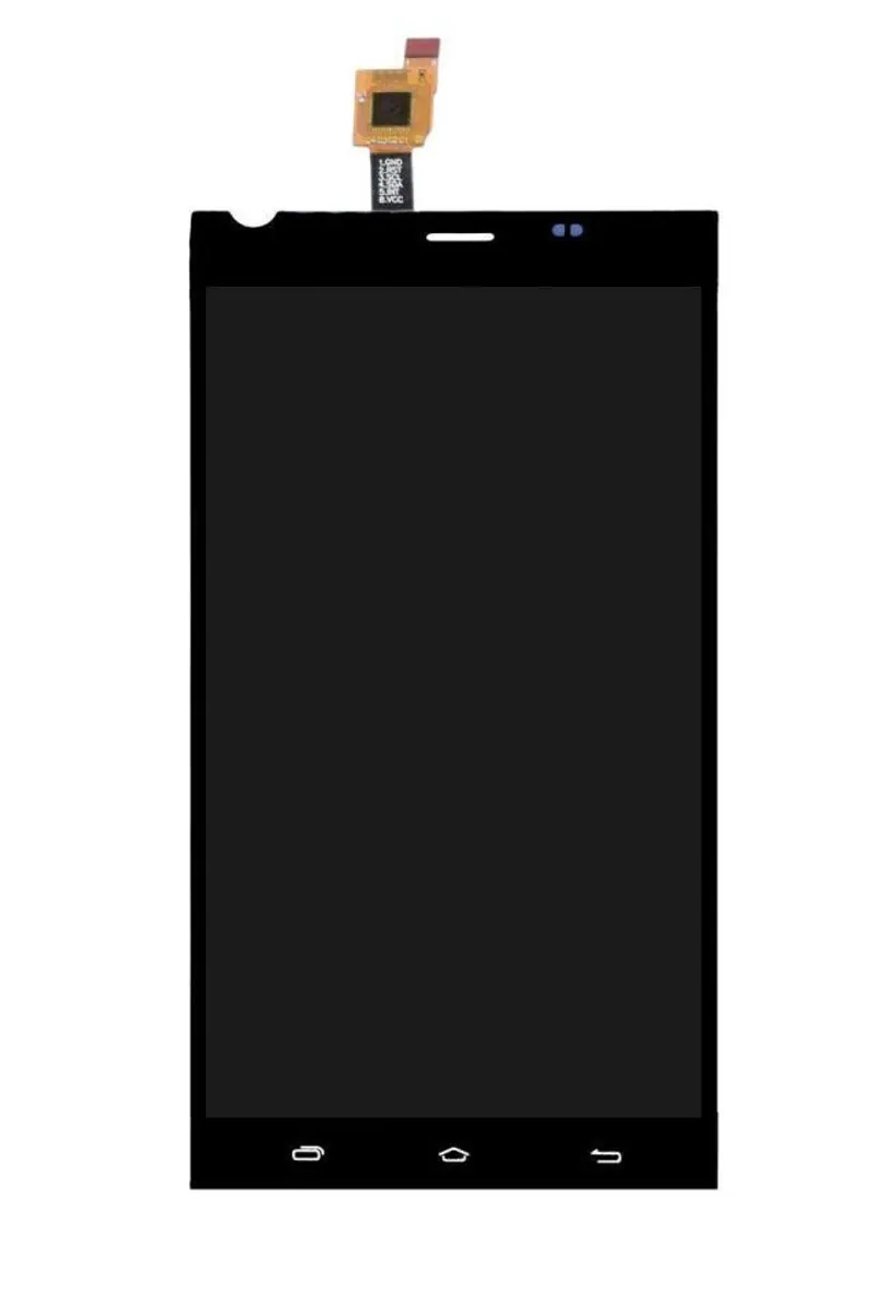 Display for Celkon Q500 Millennium Ultra - Black (Combo Folder) — image 1