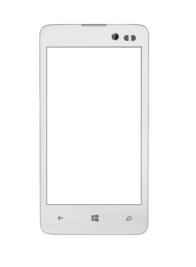 Touch Screen Digitizer for Celkon Win 400 - White — image 1