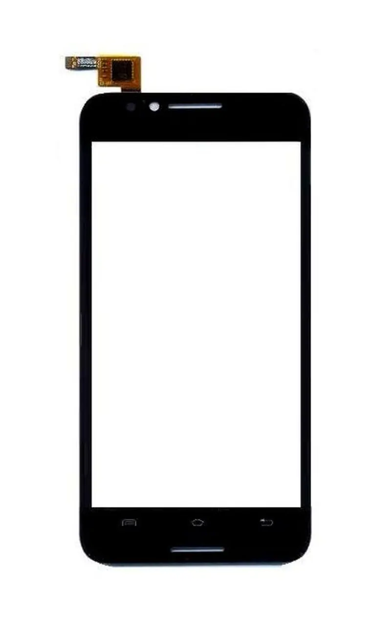 Touch Screen Digitizer for Lava A67 - Gold — image 1