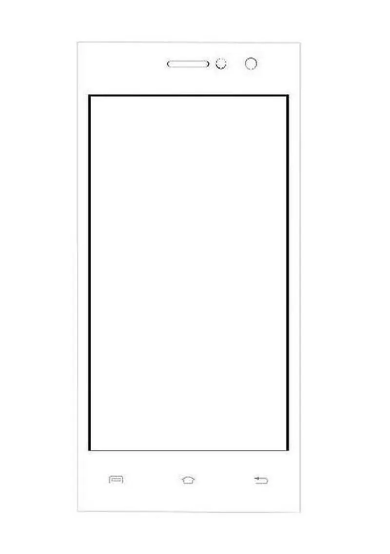 Front Glass for Lava A76 - White — image 1