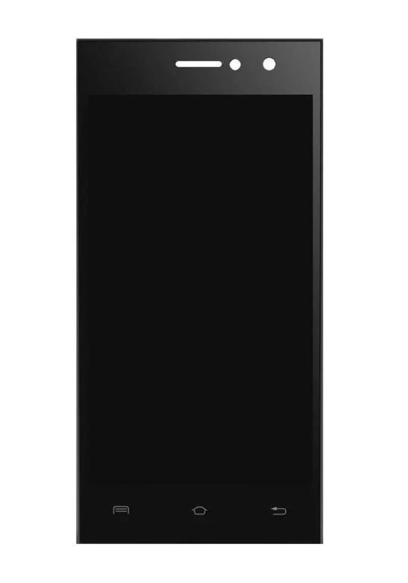 Display for Lava A76 Plus - Black (Combo Folder) — image 1