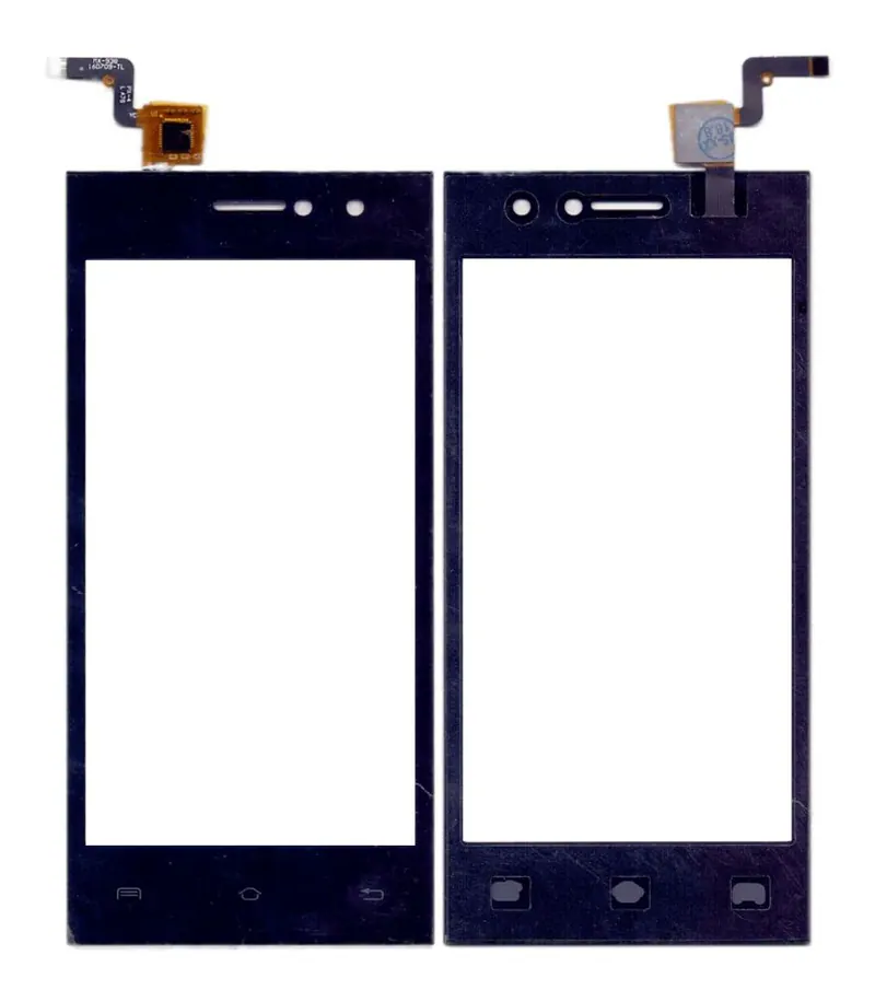 Touch Screen Digitizer for Lava A76 Plus - Black — image 1