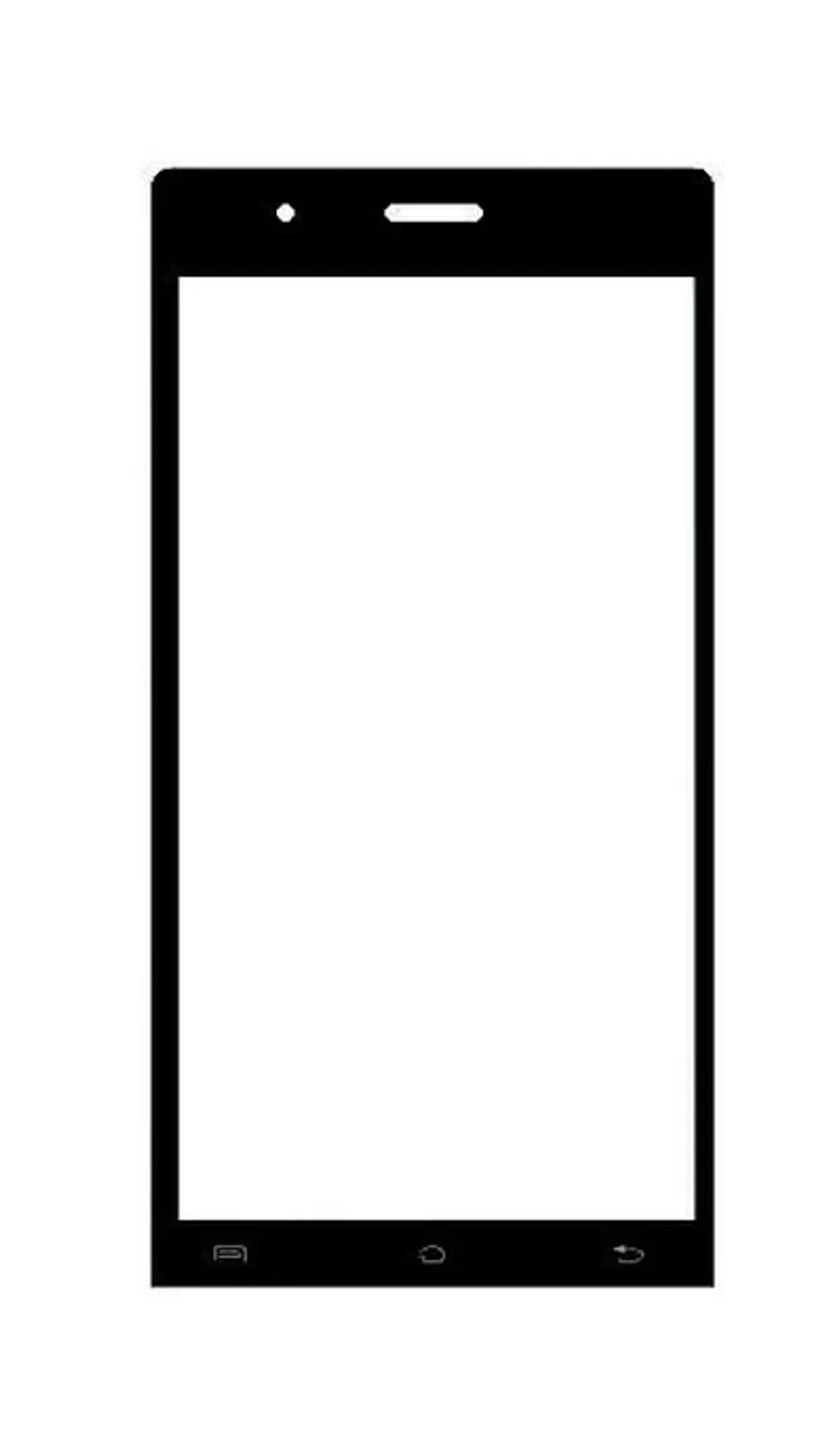 Touch Screen Digitizer for Lava Iris Icon - White — image 1