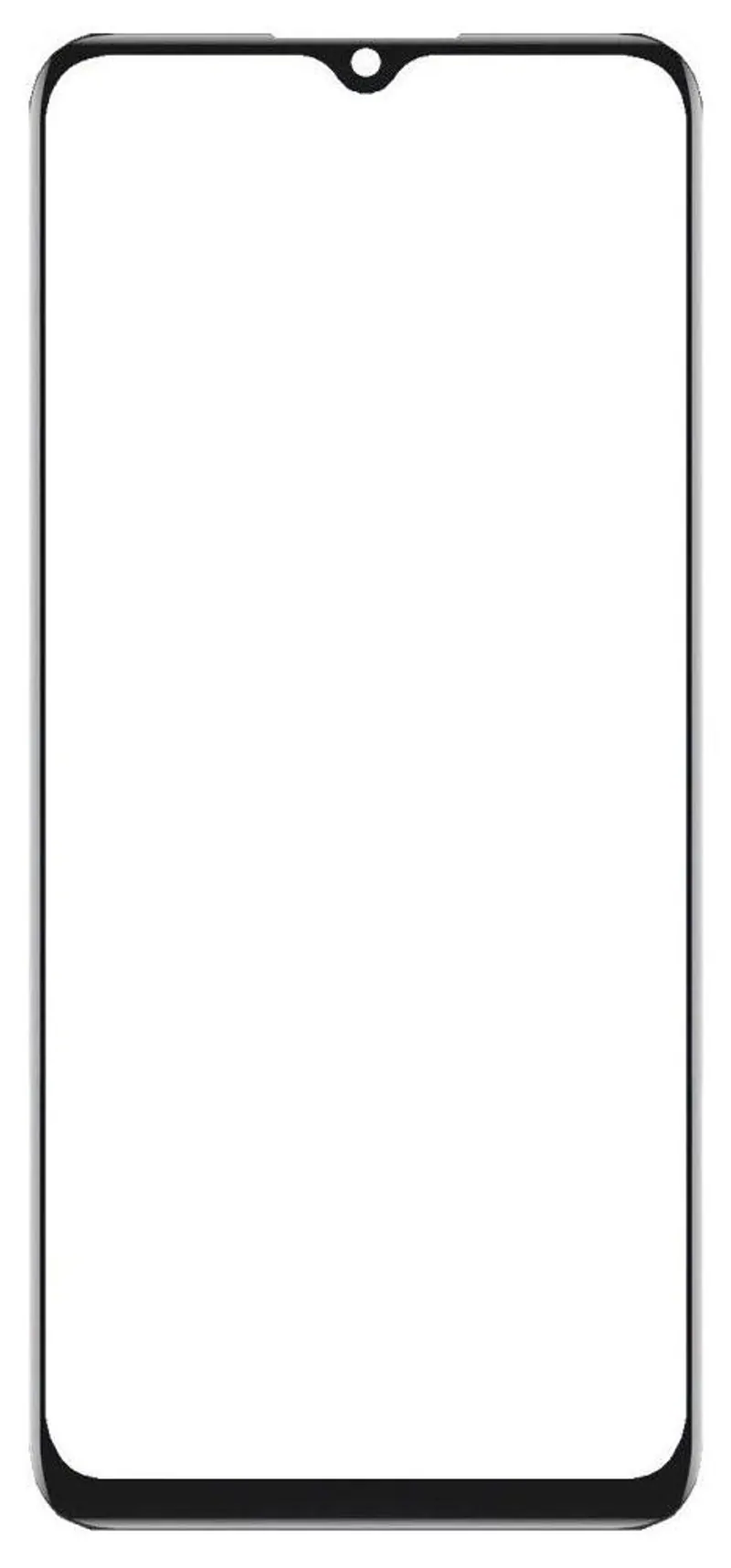 Front Glass for Lava O1 - Red — image 1