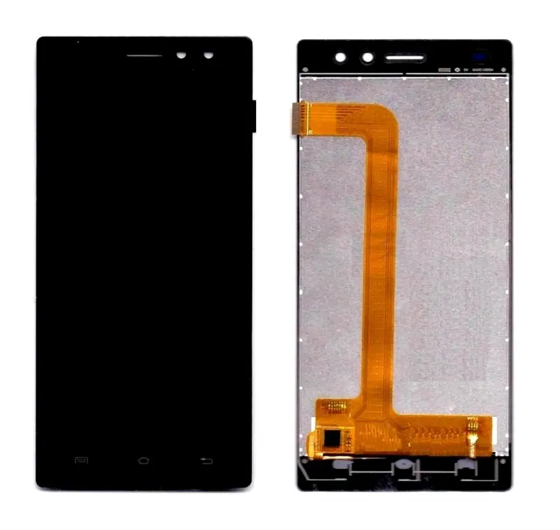 Display for Lava X41 Plus - Gold (Combo Folder) — image 1