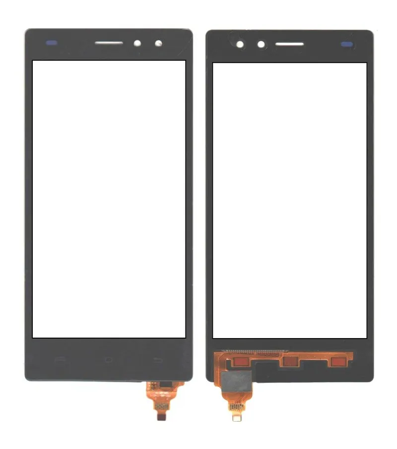 Touch Screen Digitizer for Lava X41 Plus - Gold — image 1